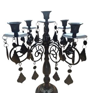 Elegant Black Candelabra